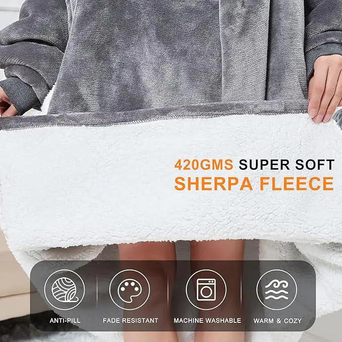 Snuggie Wearable Blanket Hoodie